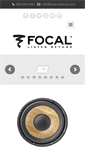 Mobile Screenshot of focal-america.com